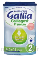 Gallia Galliagest Premium 2 Lait En Poudre B/800g à PINS-JUSTARET