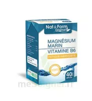 Nat&form Expert Magnésium+vitamine B6 Gélules B/40 à PINS-JUSTARET