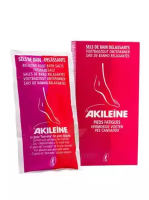 Akileine Soins Rouges Sels De Bain DÉlassant 2sach/150g à PINS-JUSTARET